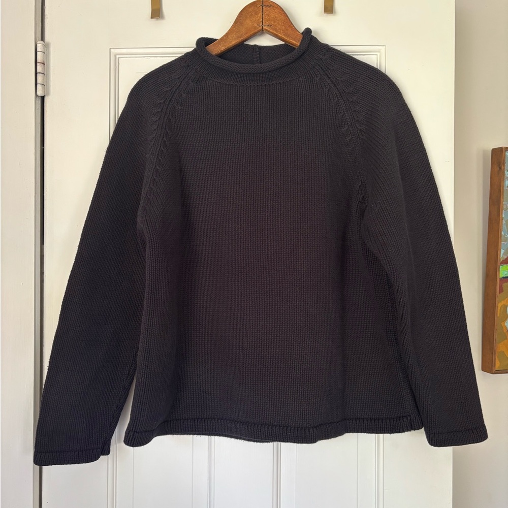 Vintage J. Crew 100% Cotton Rollneck Sweater